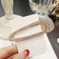 INS moda Corea rhinestone pico de pato clip completo diamante cristal pinza para el cabello perla horquilla mujeres y niñas